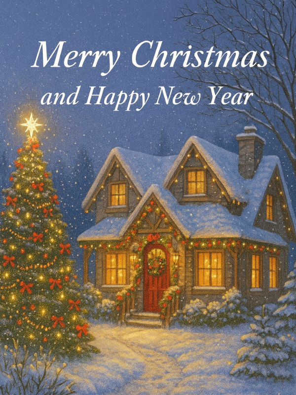 눈 내리는 작은 마을